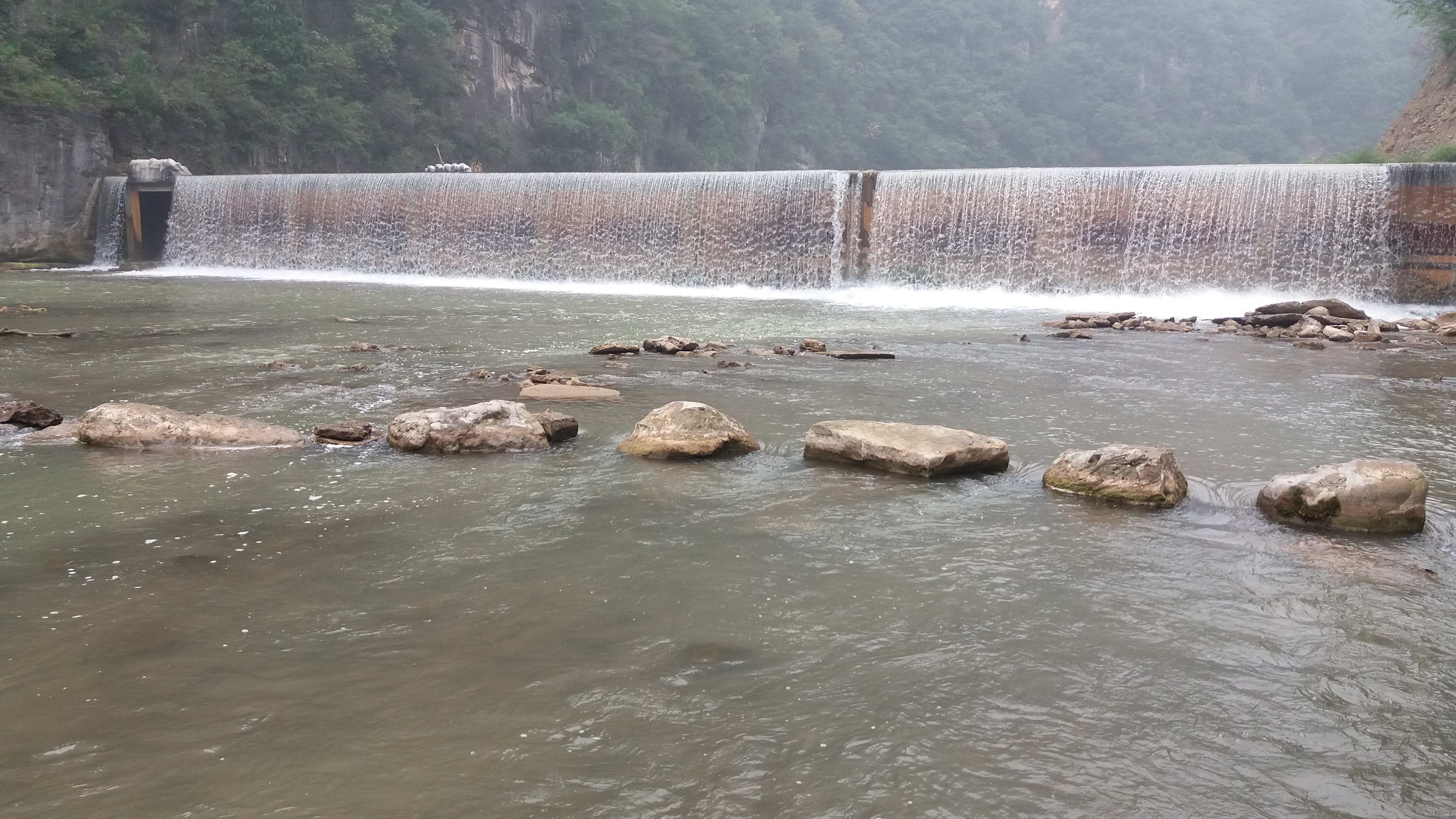 青山绿水船景区,焦作市博爱县青天河旅游景点