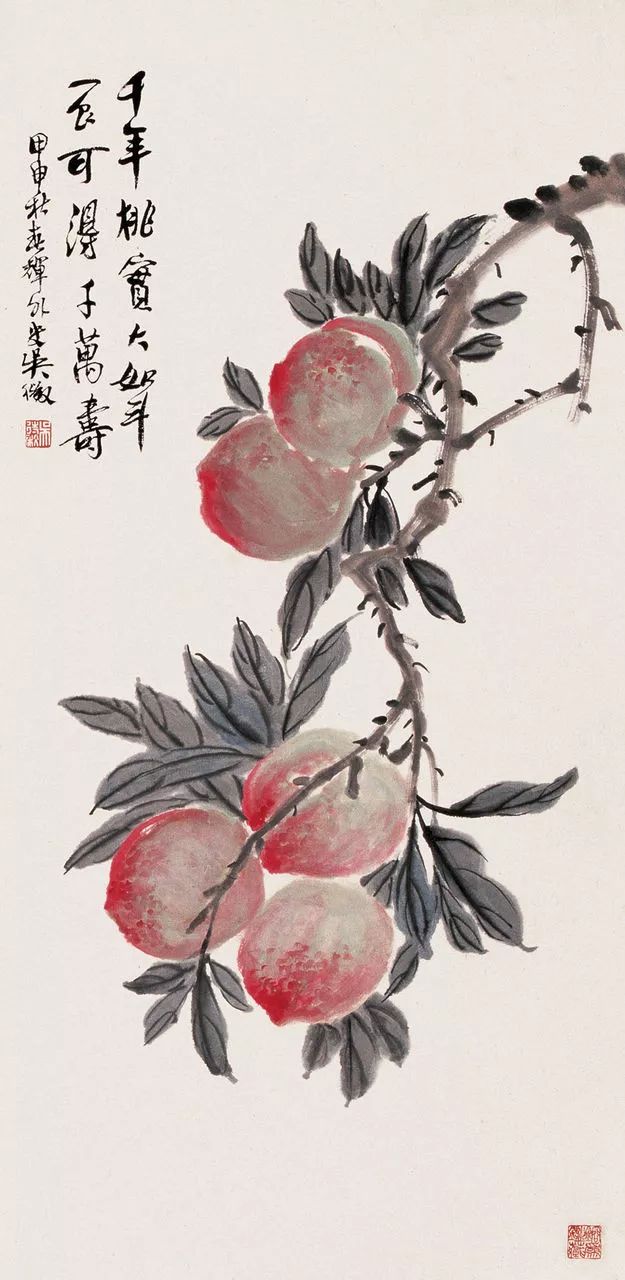 写意山水花鸟画精品欣赏,吴待秋山水画精品欣赏图文