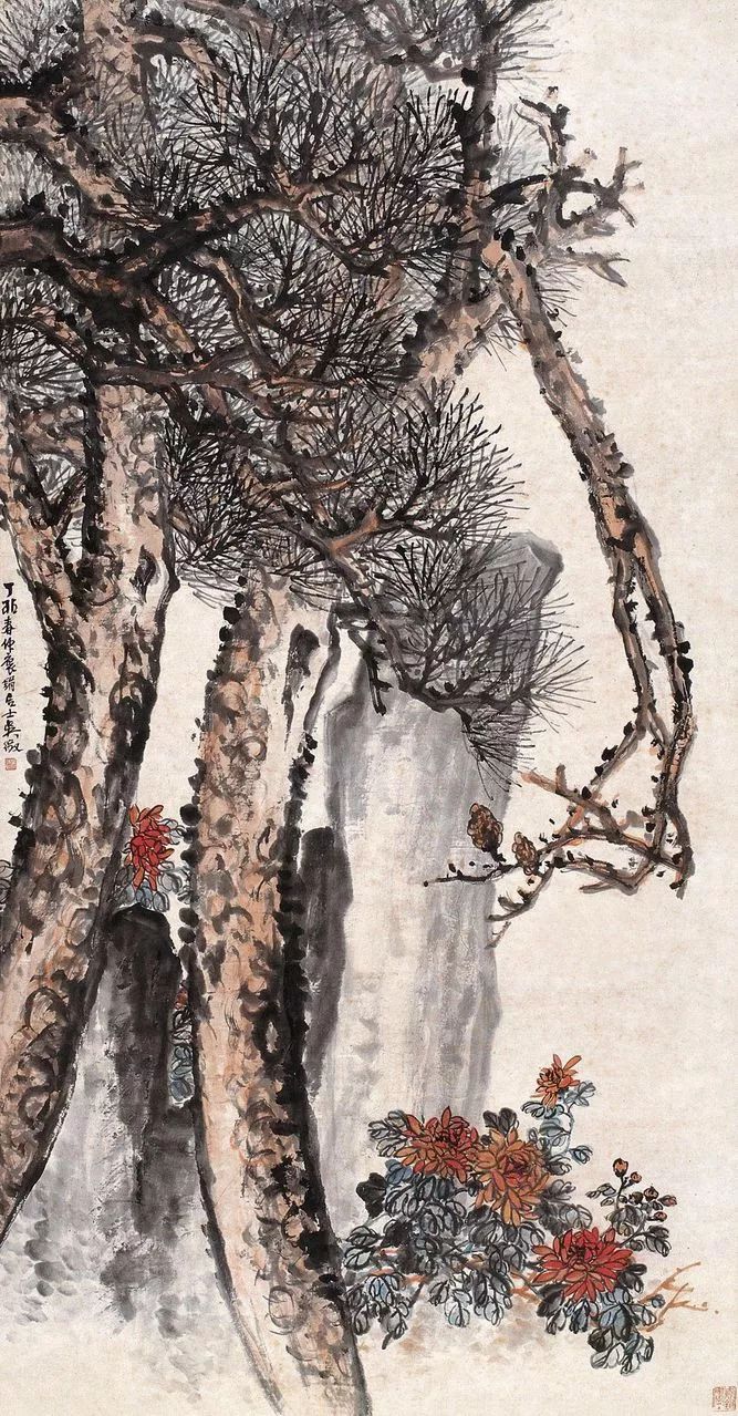 写意山水花鸟画精品欣赏,吴待秋山水画精品欣赏图文