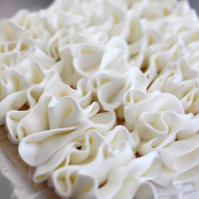 八齿裱花嘴奶油蛋糕简单造型,小孩子奶油蛋糕造型简单