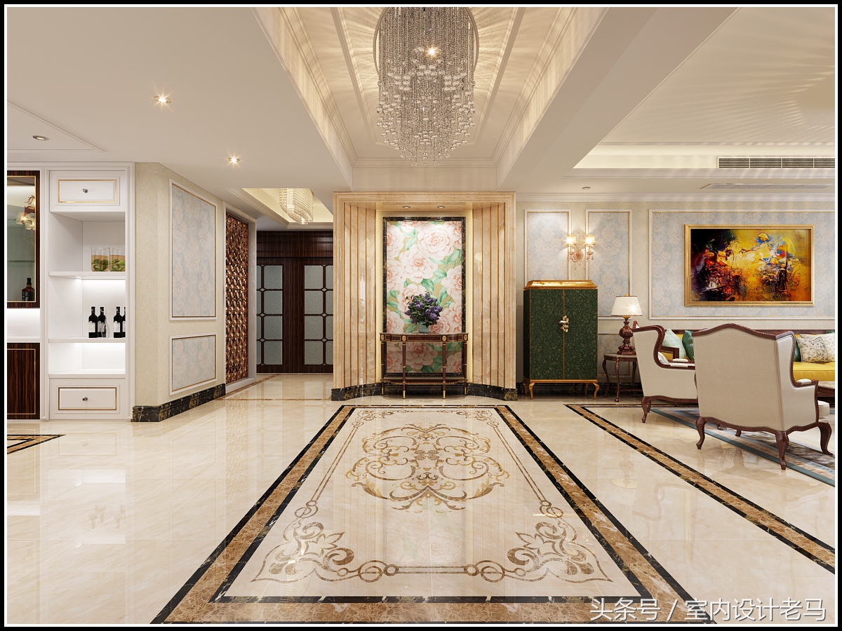 振兴湖境臻园140装修效果图,泰丰观湖两室两厅装修效果