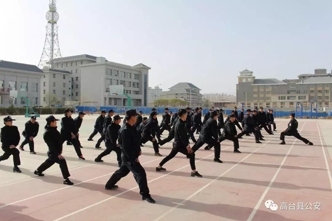 高台县公安局政治轮训,战训结合圆满完成晋级轮训