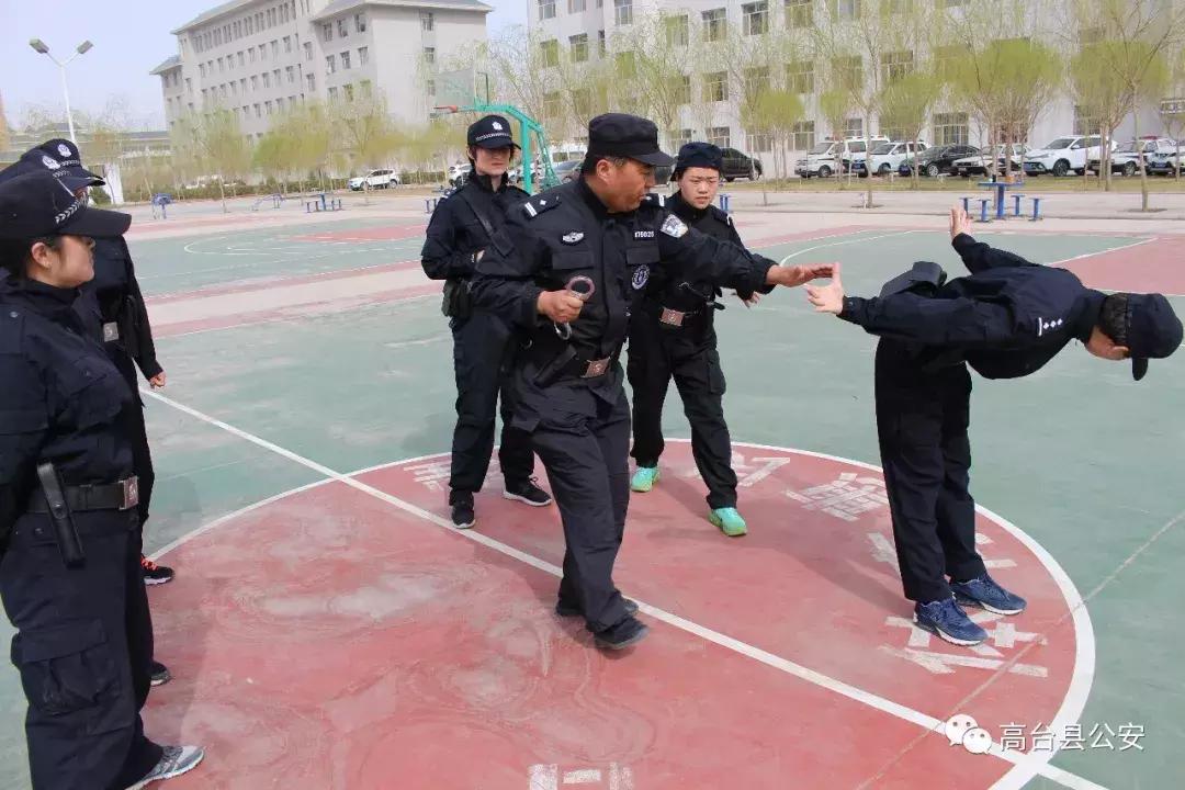 高台县公安局政治轮训,战训结合圆满完成晋级轮训