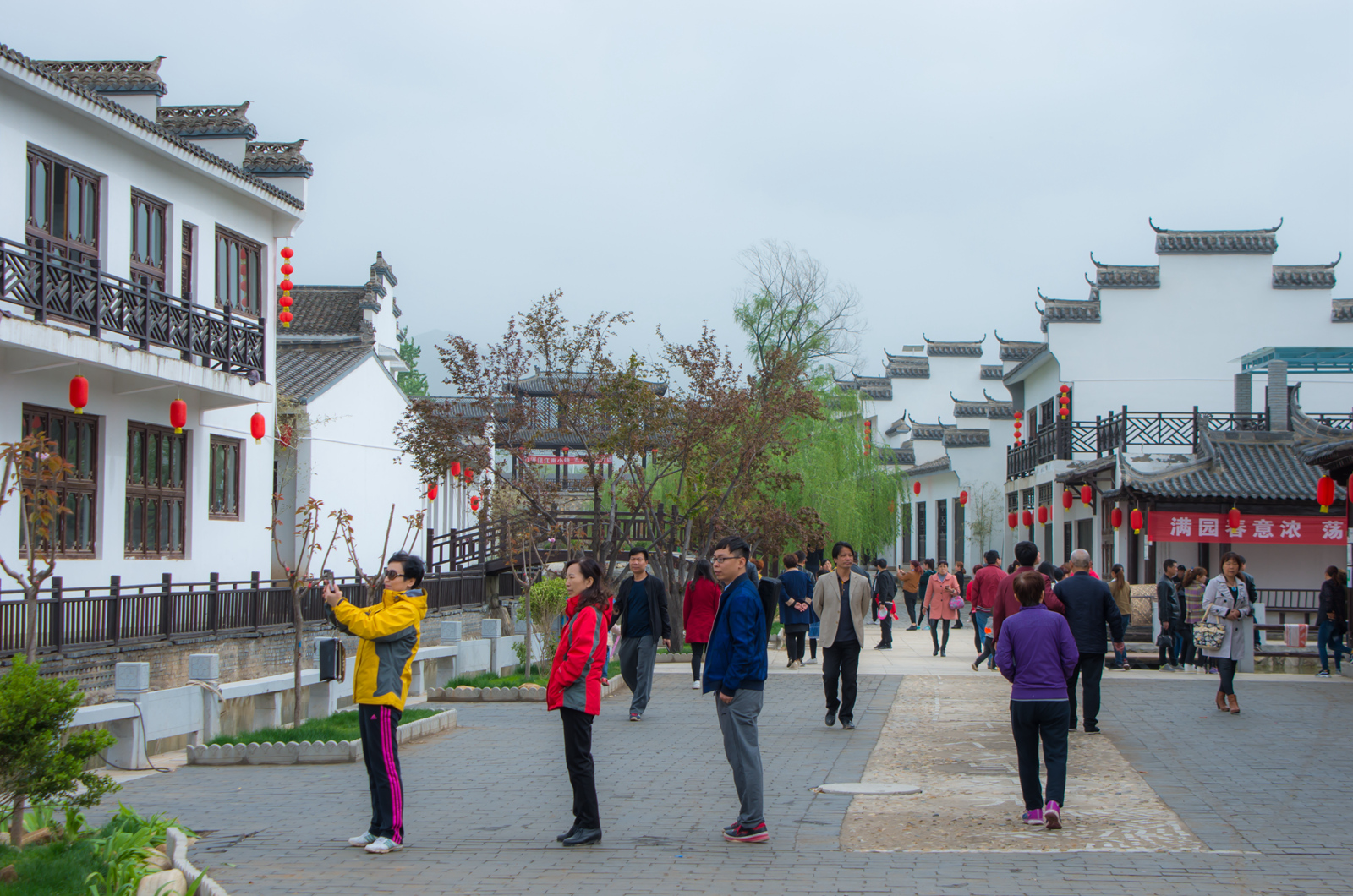 陕西的江南水乡,渭南小江南竹溪里