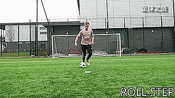 50种个人足球技巧训练,100个足球过人技巧gif