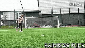 50种个人足球技巧训练,100个足球过人技巧gif