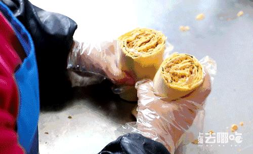 称霸徐汇5年的神级煎饼摊，学生*党**可以免排队！