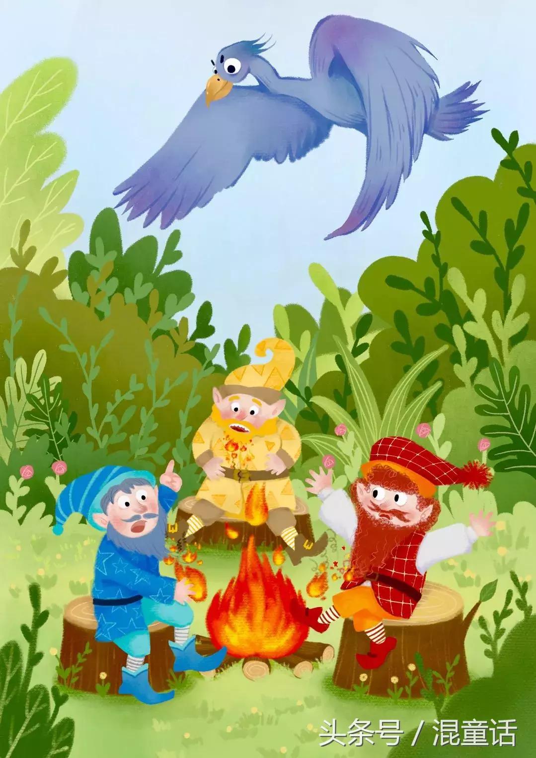 儿童故事森林大火,儿童睡前小故事着火了