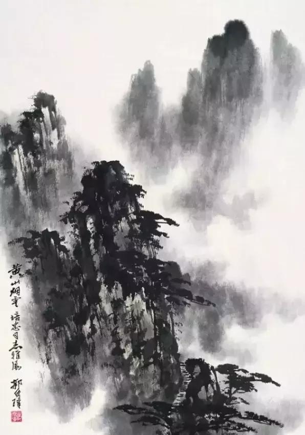 郭传璋山水高清,郭传璋山水画作品欣赏