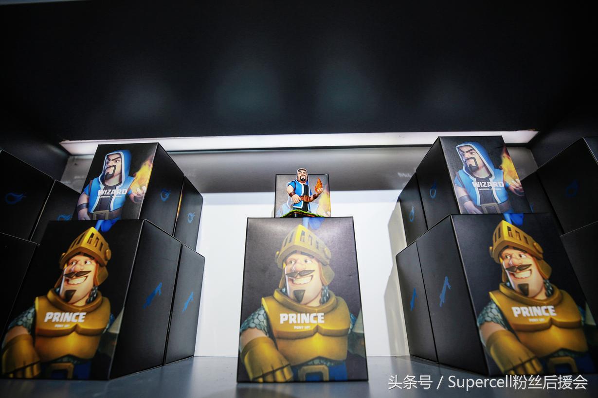 皇室战争世界总决赛手办,皇室战争supercell韩国版cg