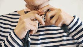 各种丝巾怎么戴,丝巾各种各样戴法