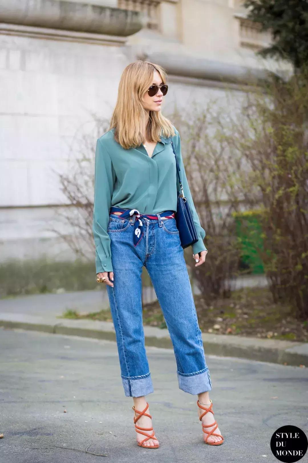 丝巾多种佩戴方式,丝巾的四种佩戴方式