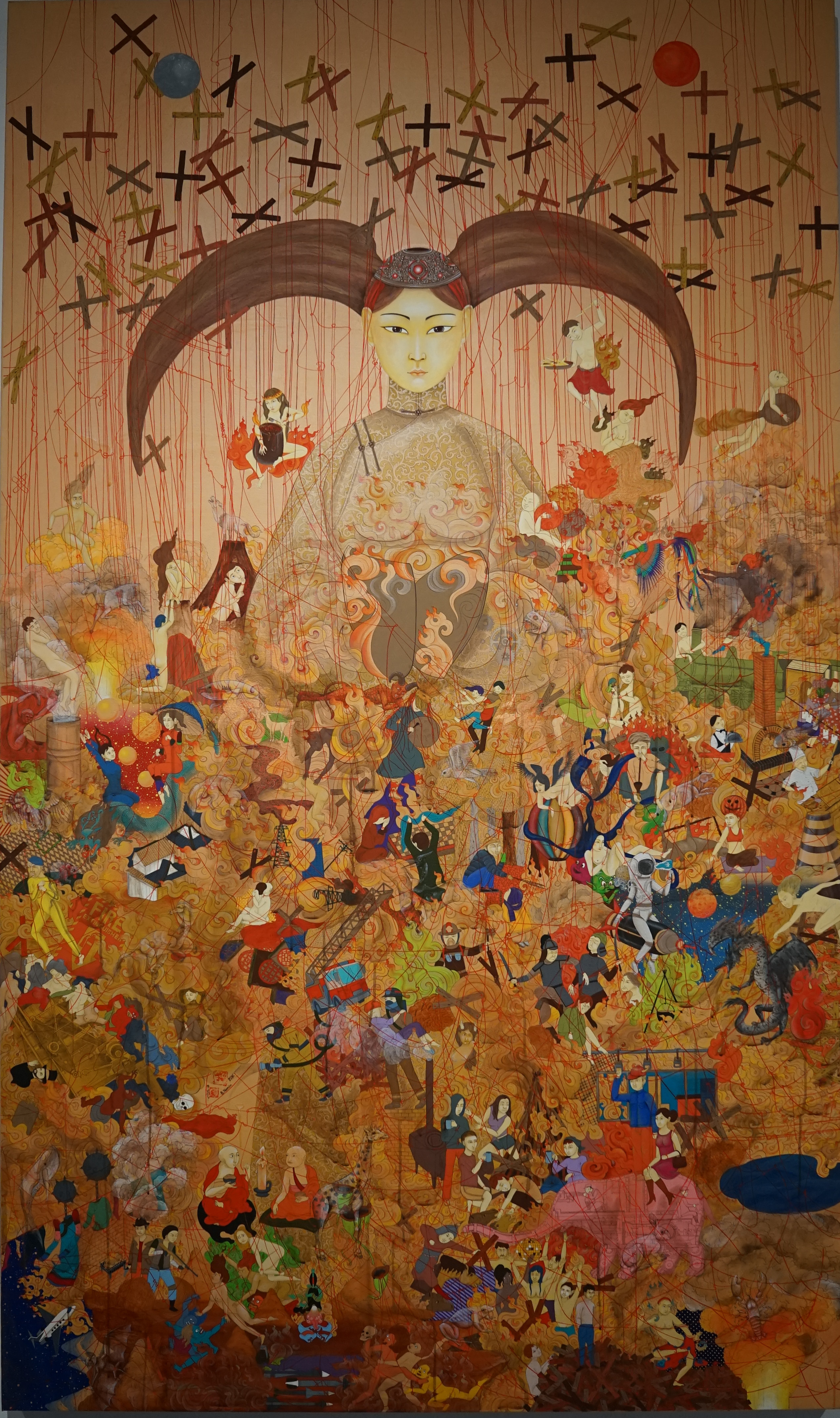 当代蒙古艺术：机械漫画潮流气质，让你意想不到！|张小玉