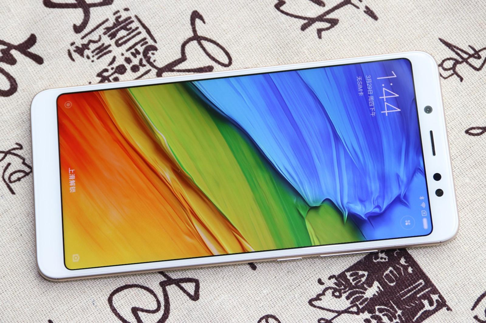 红米note5黑色开箱测试,红米note5开箱全新