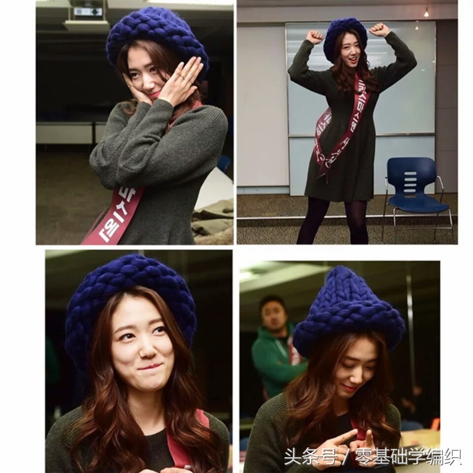 简单毛线手工编织围巾小熊,手工编织围巾教程冰岛毛线