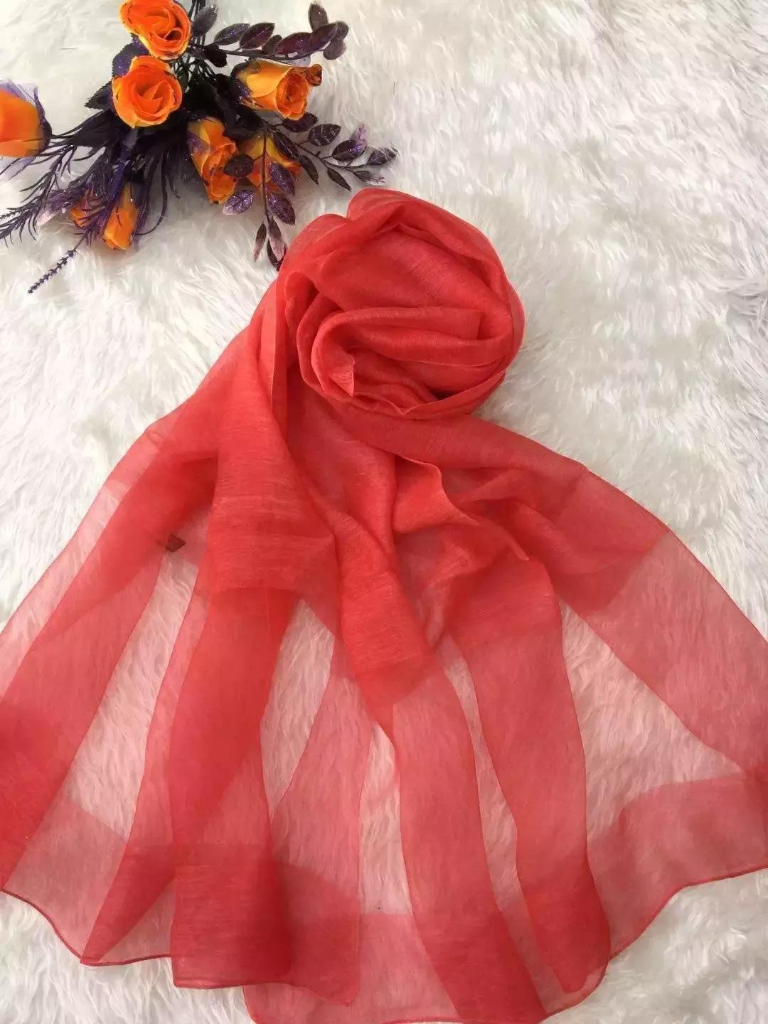 天丝刺绣丝巾,织围巾真丝