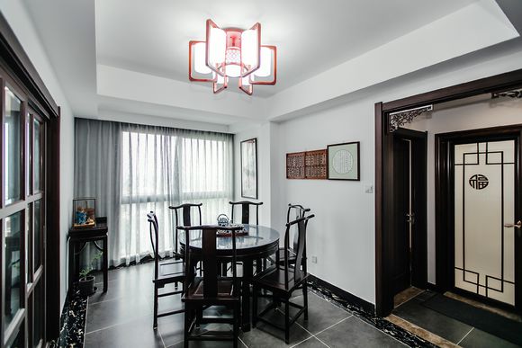 还是专业的拍的好看，新中式美家已入住2个月了，两个字完美！