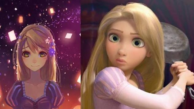 迪士尼公主变q版画风,当迪士尼公主变成真人版