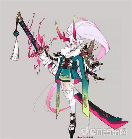 御馔津阴阳师皮肤,百绘罗衣御馔津