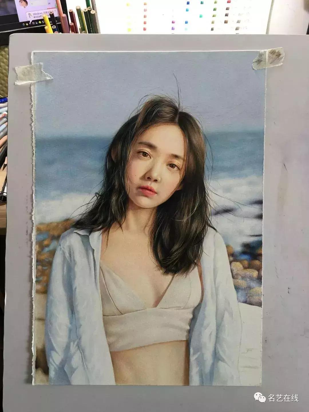 动漫人物彩铅画男帅气小学生,彩铅画动漫人物怪盗基德教程