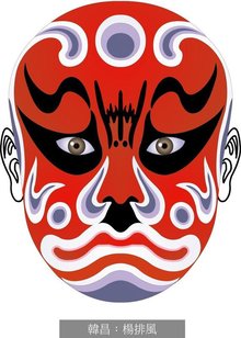 脸谱都有哪些艺术特色,国风脸谱大全