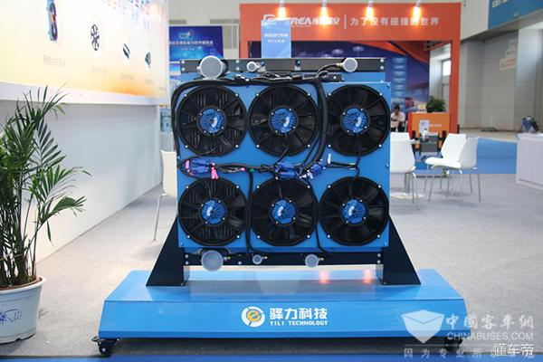 “智慧”领跑商用车热交换领域驿力科技ATS系统亮相天津