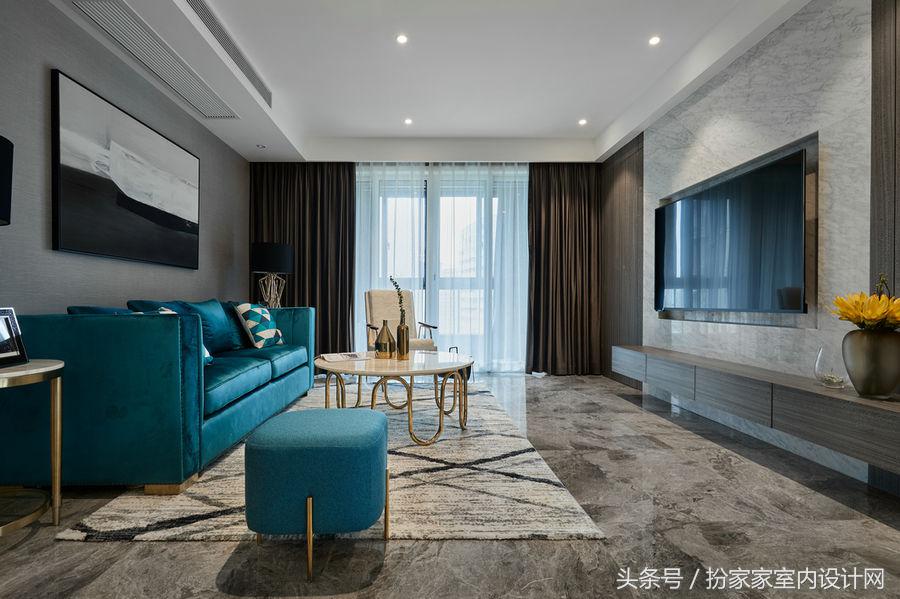 高贵优雅与神秘冷艳的醇透色泽结合，设计师创作出我的梦想之家！