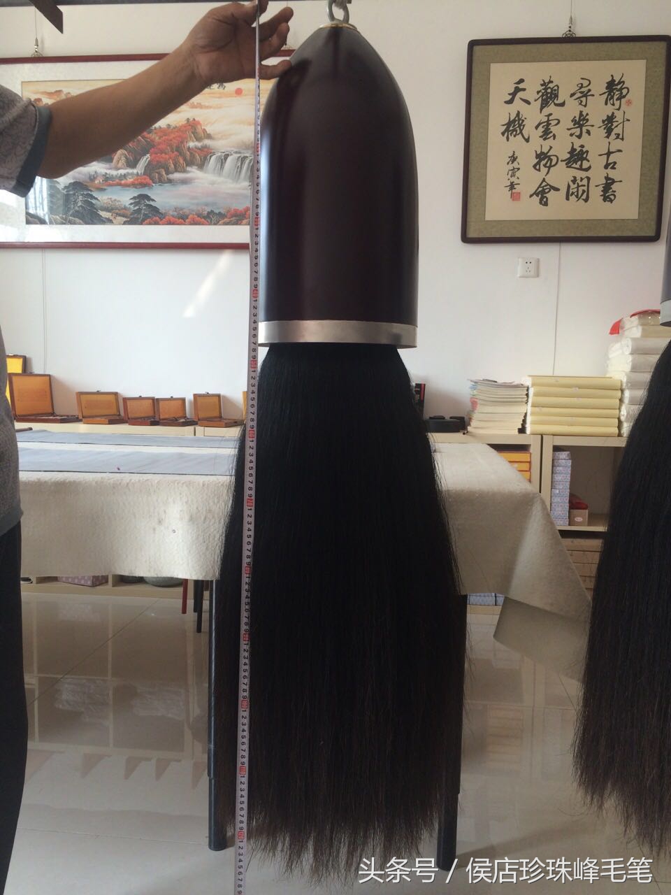 衡水侯店狼毫毛笔,侯店谁家毛笔最有名