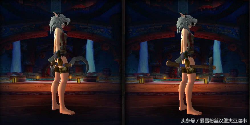 魔兽世界好看的单手锤武器幻化,魔兽世界幻化奇葩的头部