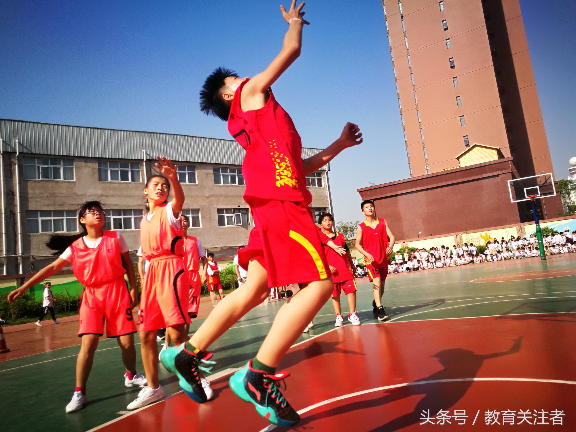 管城回族区第二实验小学篮球比赛,管城第二实验小学运动会