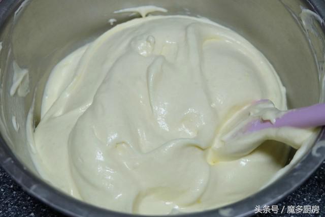 自己用烤箱做蛋糕奶油裱花,奶油蛋糕教程家庭版不用烤箱