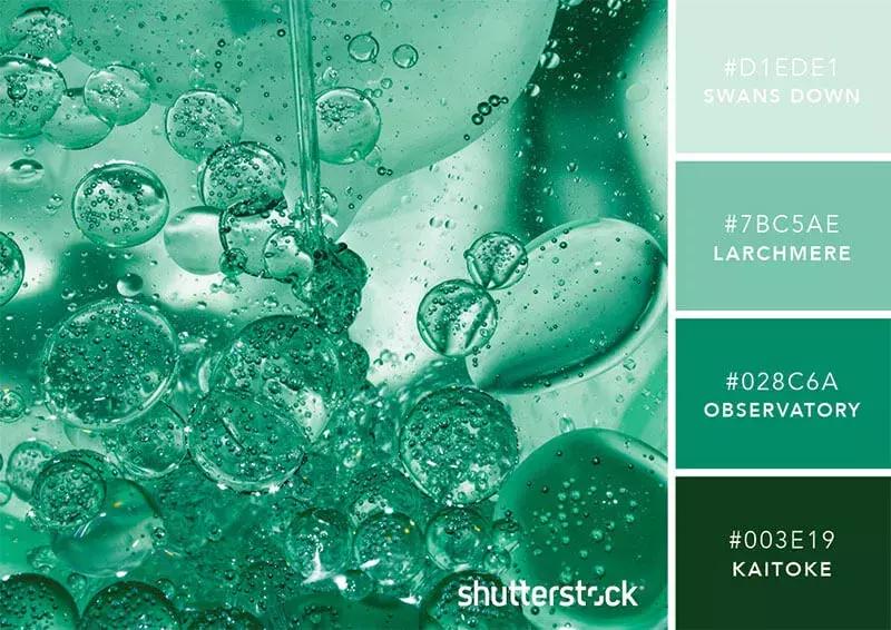 相见恨晚的色彩搭配,两种好看的颜色搭配