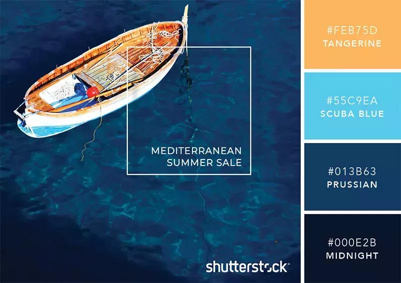 相见恨晚的色彩搭配,两种好看的颜色搭配