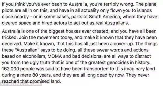 地球是平的?澳大利亚原来不存在?难道我们生活在虚拟世界中……