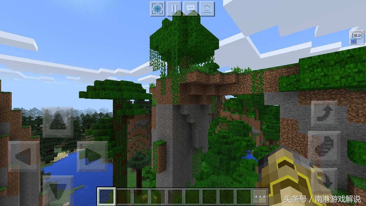 我的世界蘑菇岛小岛种子,我的世界雨林里的巨型树种子