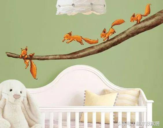 植物花卉墙绘简单又漂亮,有意思的简单墙绘