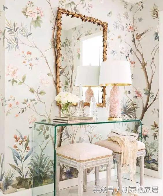 植物花卉墙绘简单又漂亮,有意思的简单墙绘