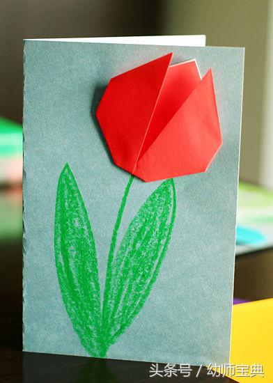 贺卡母亲节幼儿园超简单,母亲节幼儿园大班手工贺卡