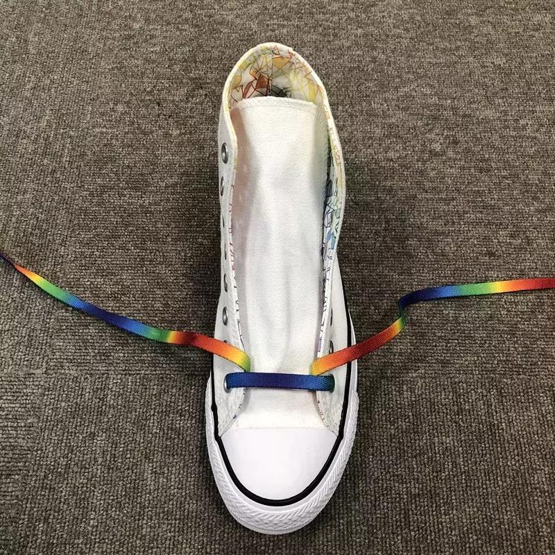 新鞋穿鞋带的方法,新款鞋穿鞋带