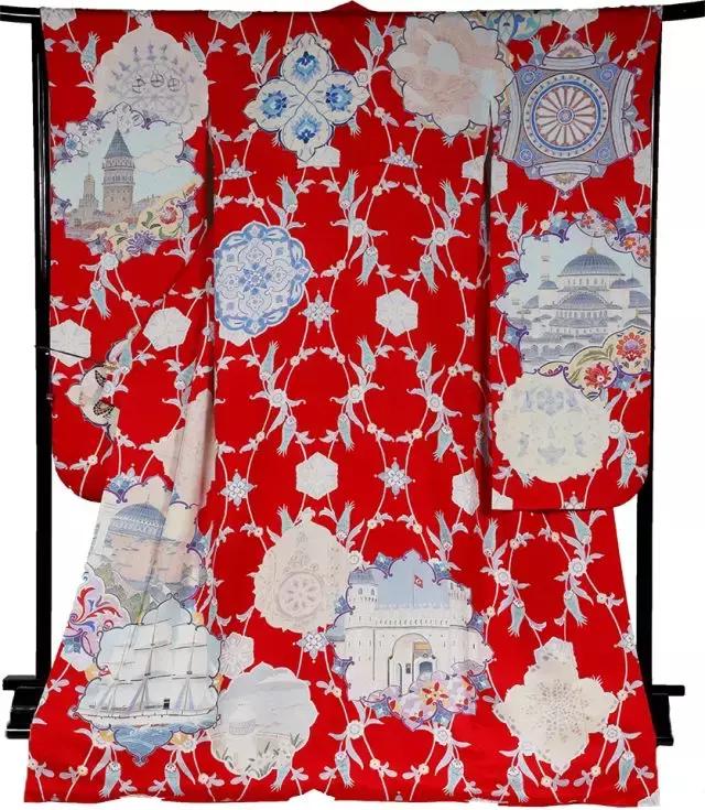 日本定制196国特色和服,日本最华丽和服