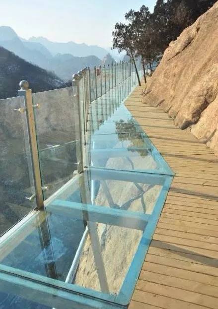 五一北京密云清凉谷玻璃栈道,密云清凉谷游玩照片