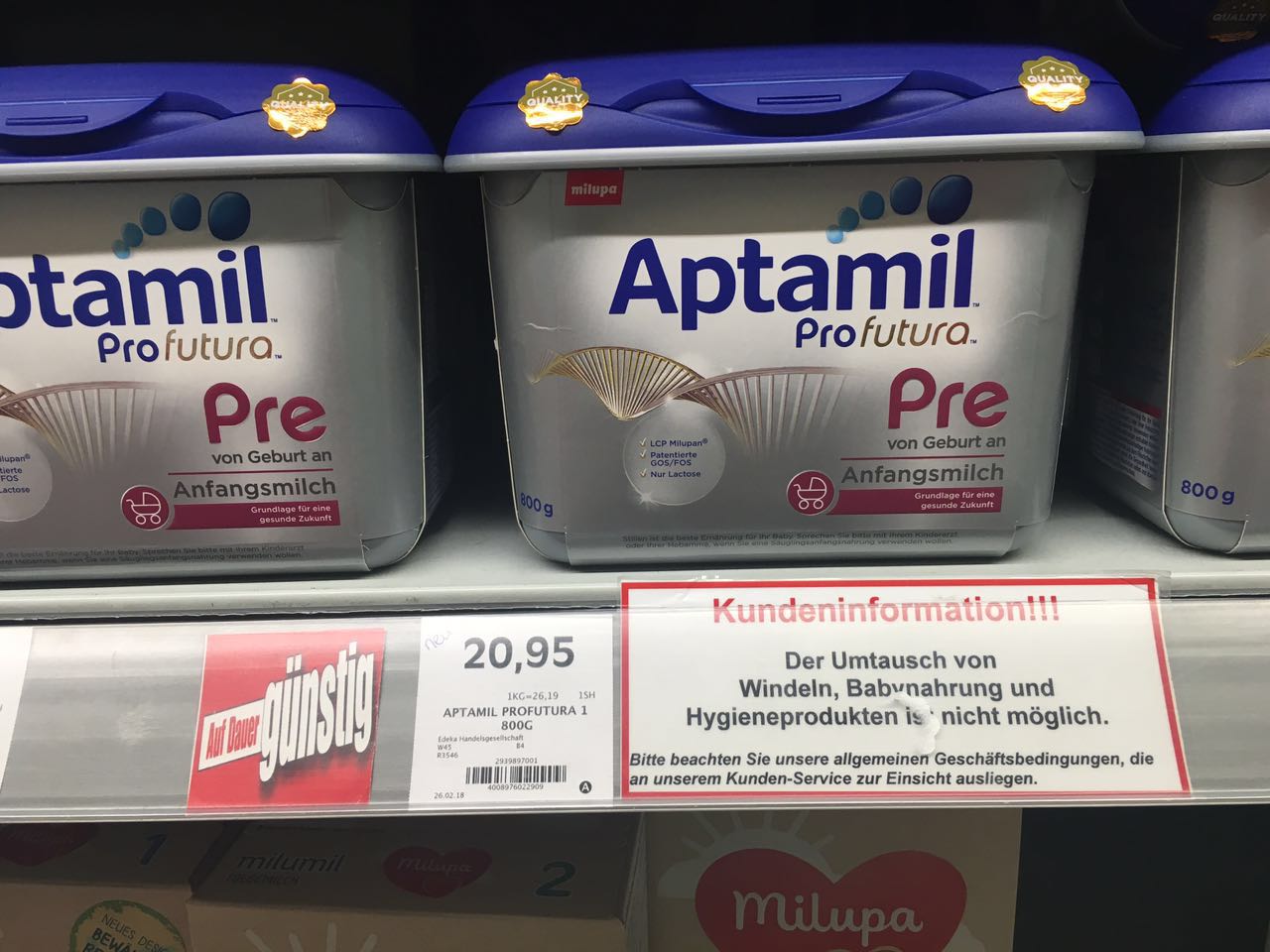 德国爱他美经典版当地卖多少钱,德国爱他美卖多少钱一罐