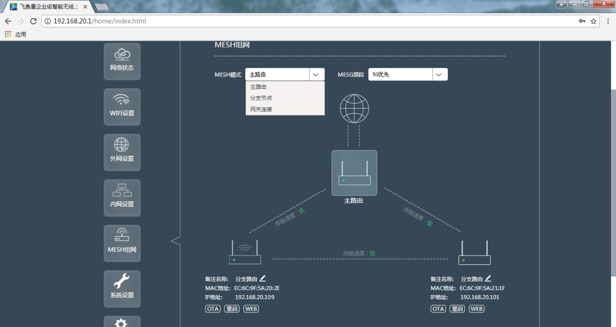 椋為奔鏄熻矾鐢卞櫒濡備綍璁剧疆mesh缁勭綉,椋為奔鏄熻矾鐢卞櫒mesh