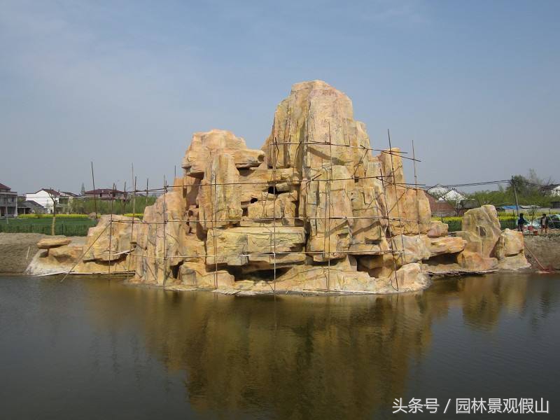 水泥假山是什么,水泥塑石假山结构图