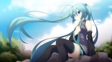 初音未来国风少女手办,初音未来可爱手办