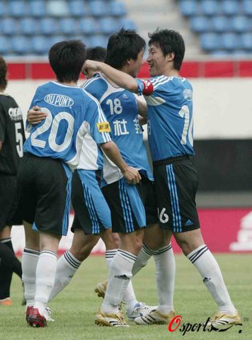 03年大连足球成绩,大连足球实德0比2鲁能