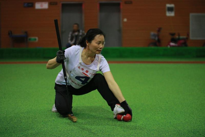 我市第九届门球赛开幕,浙江金华门球赛