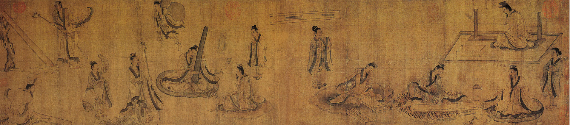 中国历代绘画鉴赏,中国绘画史上第一幅真正的山水画