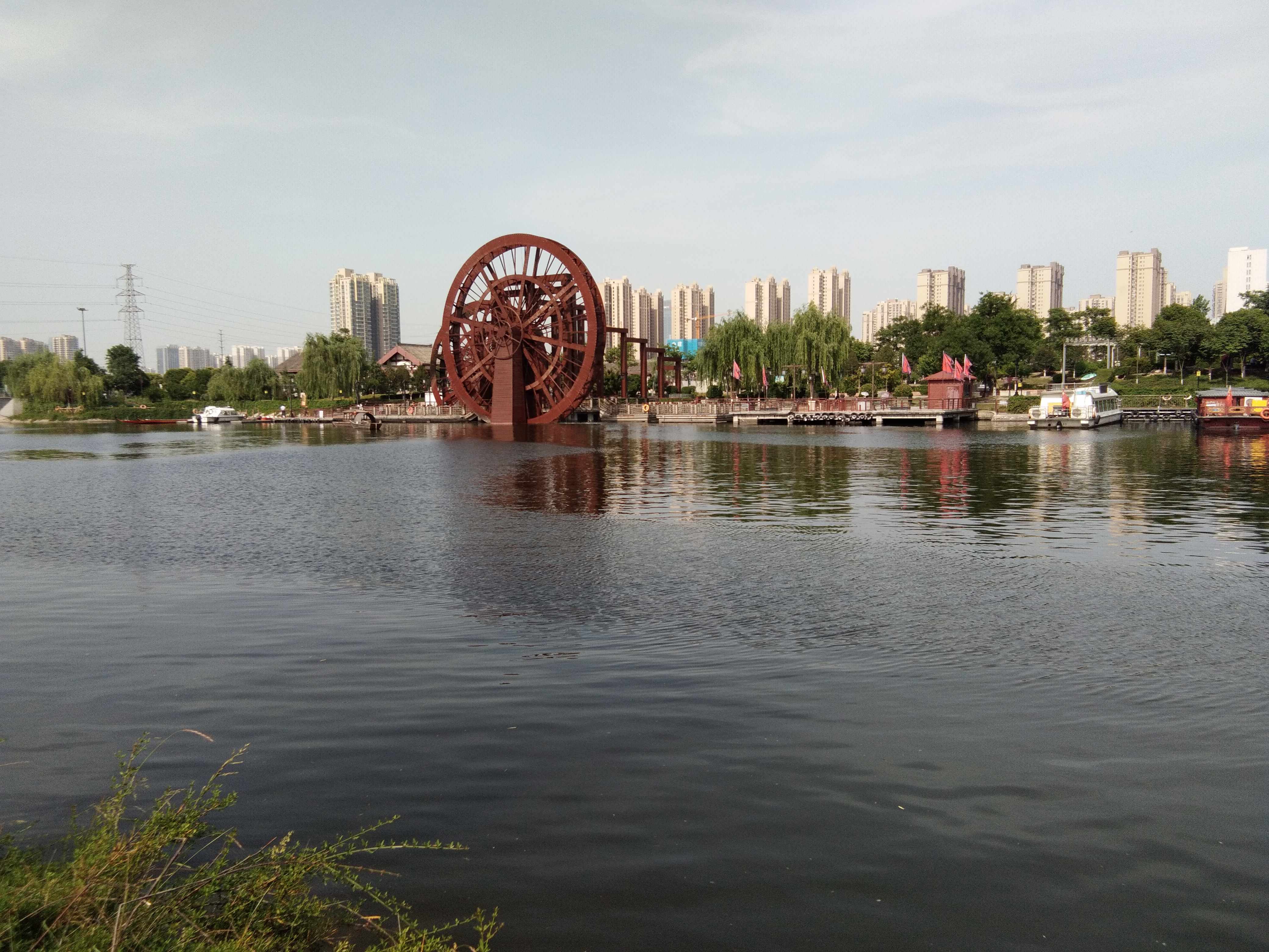 脚踏汉城湖公园全程!感受汉武辉煌!