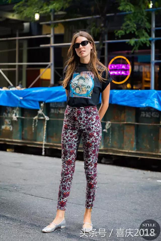 目前最好的印花方法,复古印花穿搭技巧